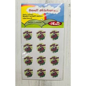 Rare Scratch & sniff happy Allie scented Sticker Matte pack You're Grape